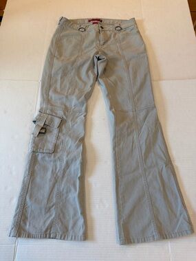 SO Light Gray Cotton Pants with Maroon Logo Tags